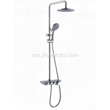 Baru Mewah Wall Mounted Wood Shower Faucet Set